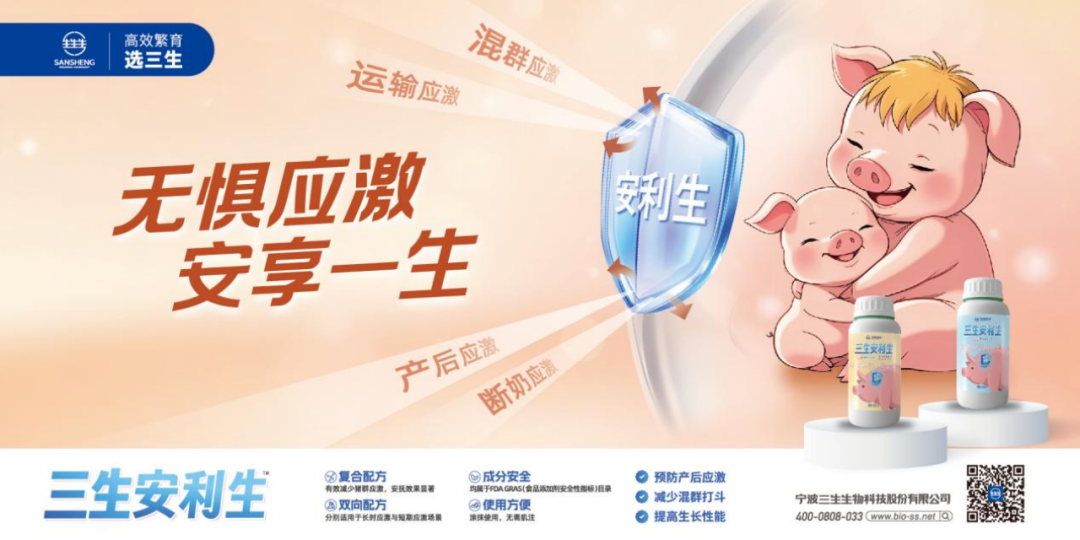 实战案例|安利生®助力妊娠母猪转群应激防控，流产率归零数据亮眼！
